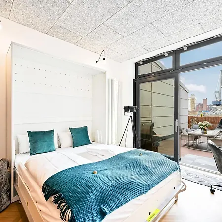 Lit Living - Luxus Loft - Box Spring - Air Con - Bbq - Panorama Lägenhet