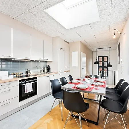 Lägenhet Lit Living - Luxus Loft - Box Spring - Air Con - Bbq - Panorama MHG